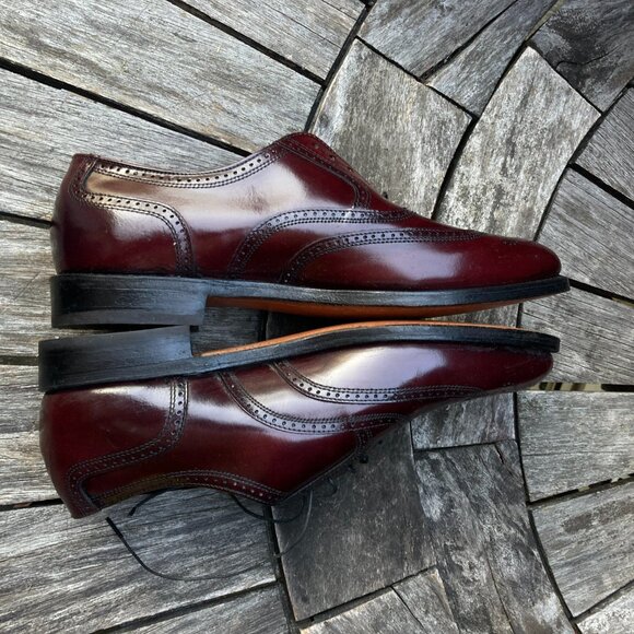 hanover usa wingtip burgundy 8.5 C/A main image 10